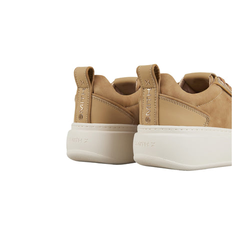 Sneakers Donna con tallone gommato e suola platform